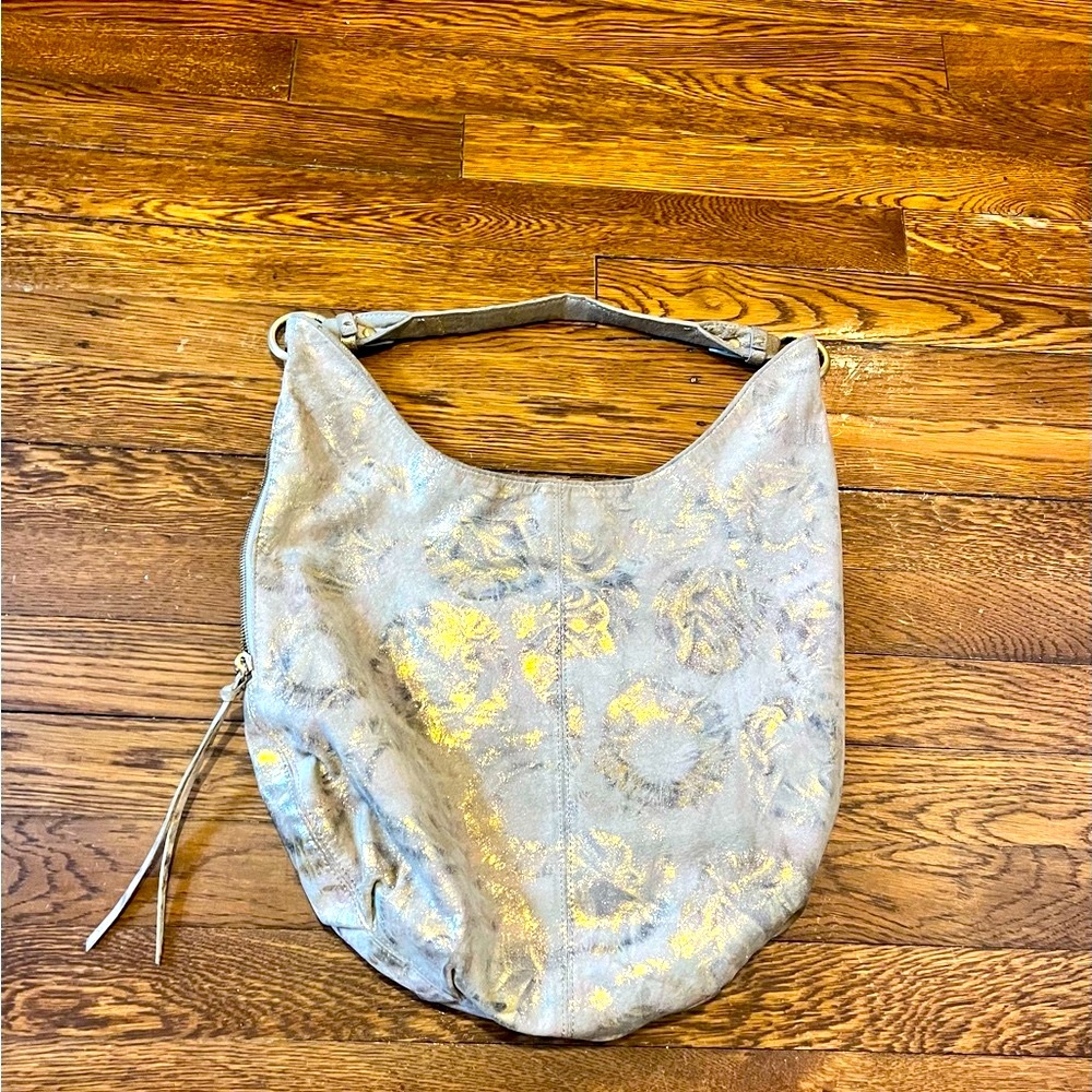 Hobo Elegant taupe and Gold Women's Bag